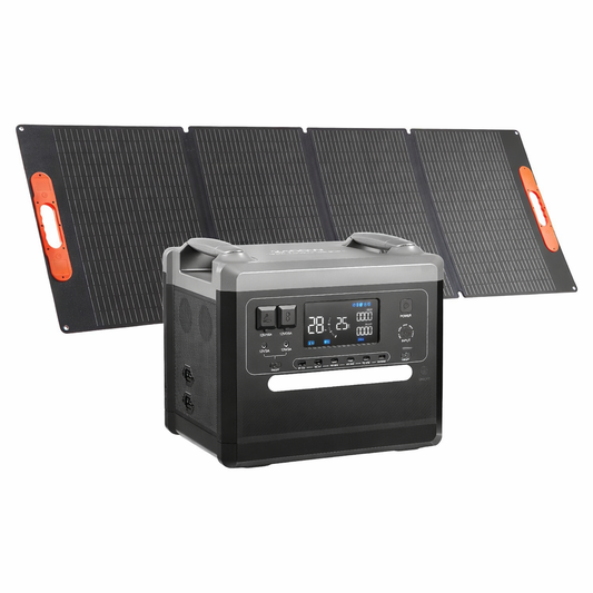 2400W Solar Generator Kit + 200W Panel – Reliable Home Backup Power (2160Wh)