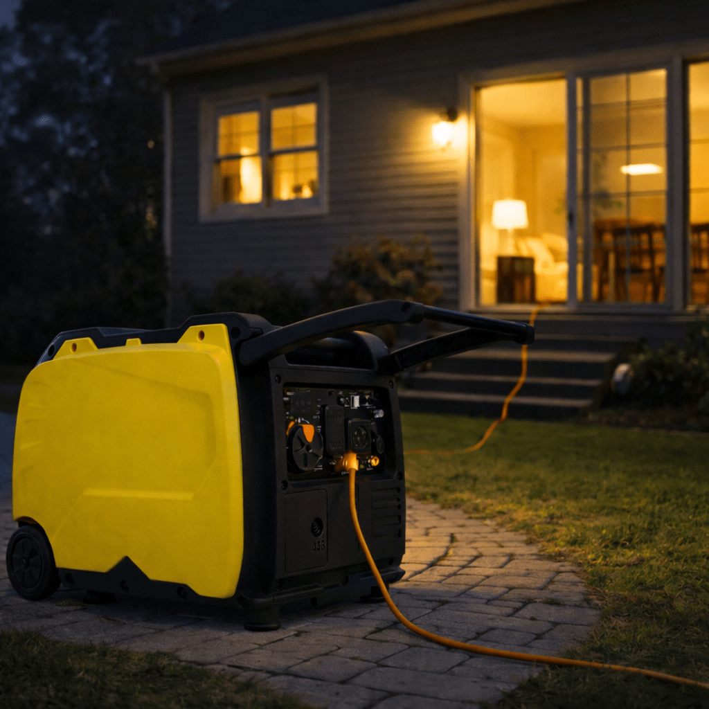 4500W Portable Gas Generator – Quiet & Reliable - TK Power Gear