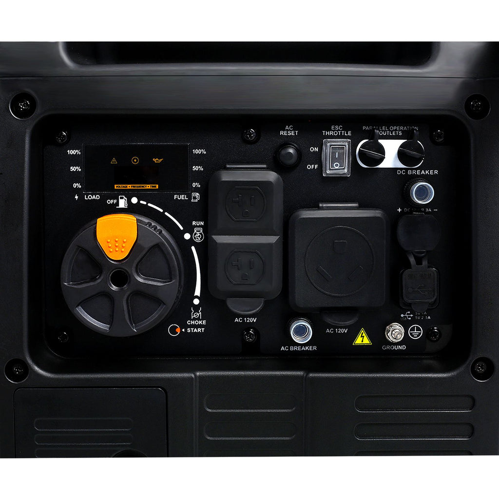 4500W Portable Gas Generator – Quiet & Reliable - TK Power Gear