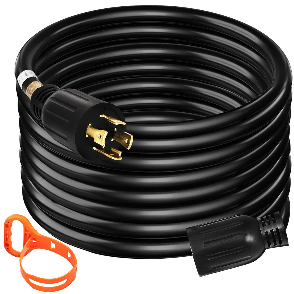 50 FT 30 Amp Generator Extension Cord for Reliable Power Transfer - TK Power Gear