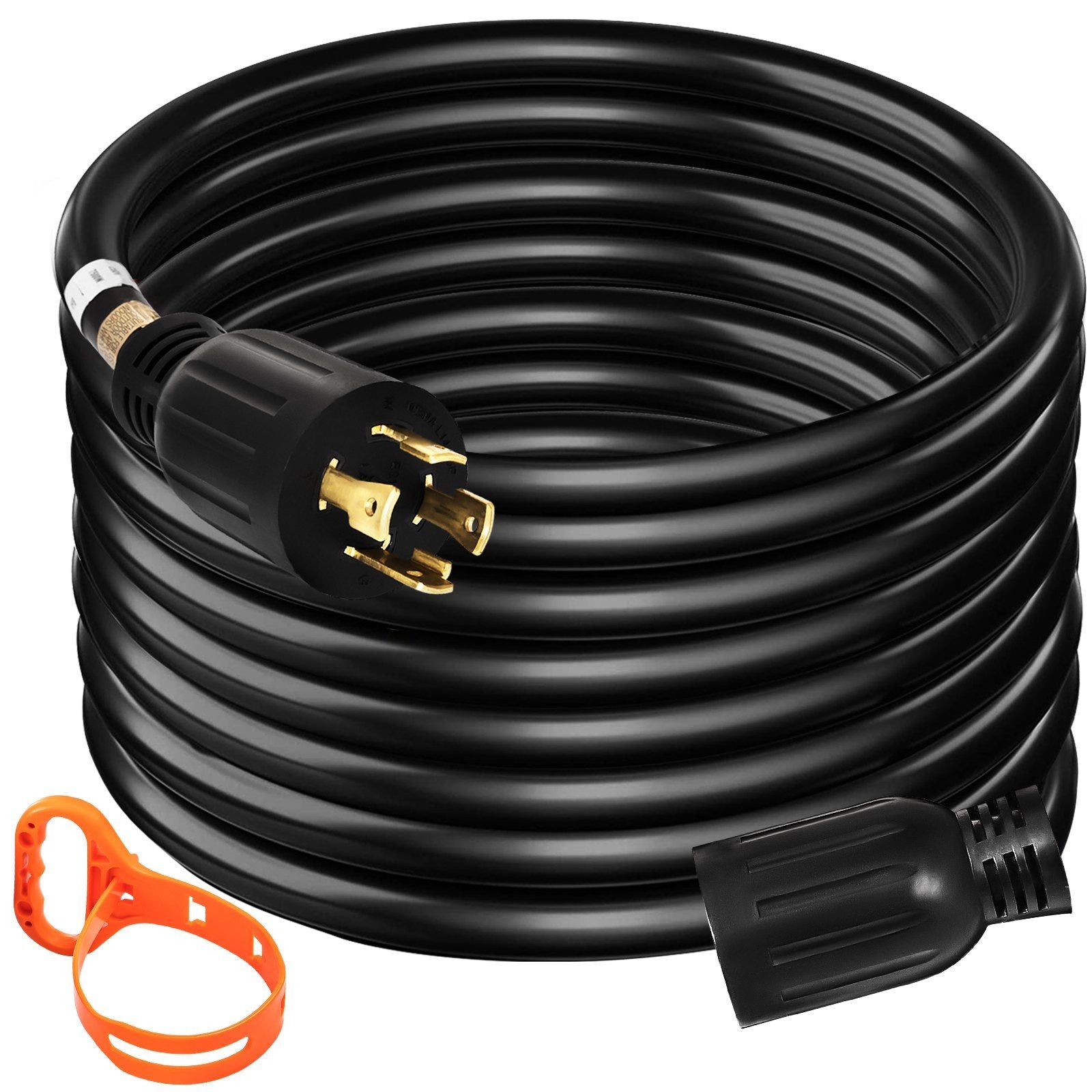 50 FT 30 Amp Generator Extension Cord for Reliable Power Transfer - TK Power Gear