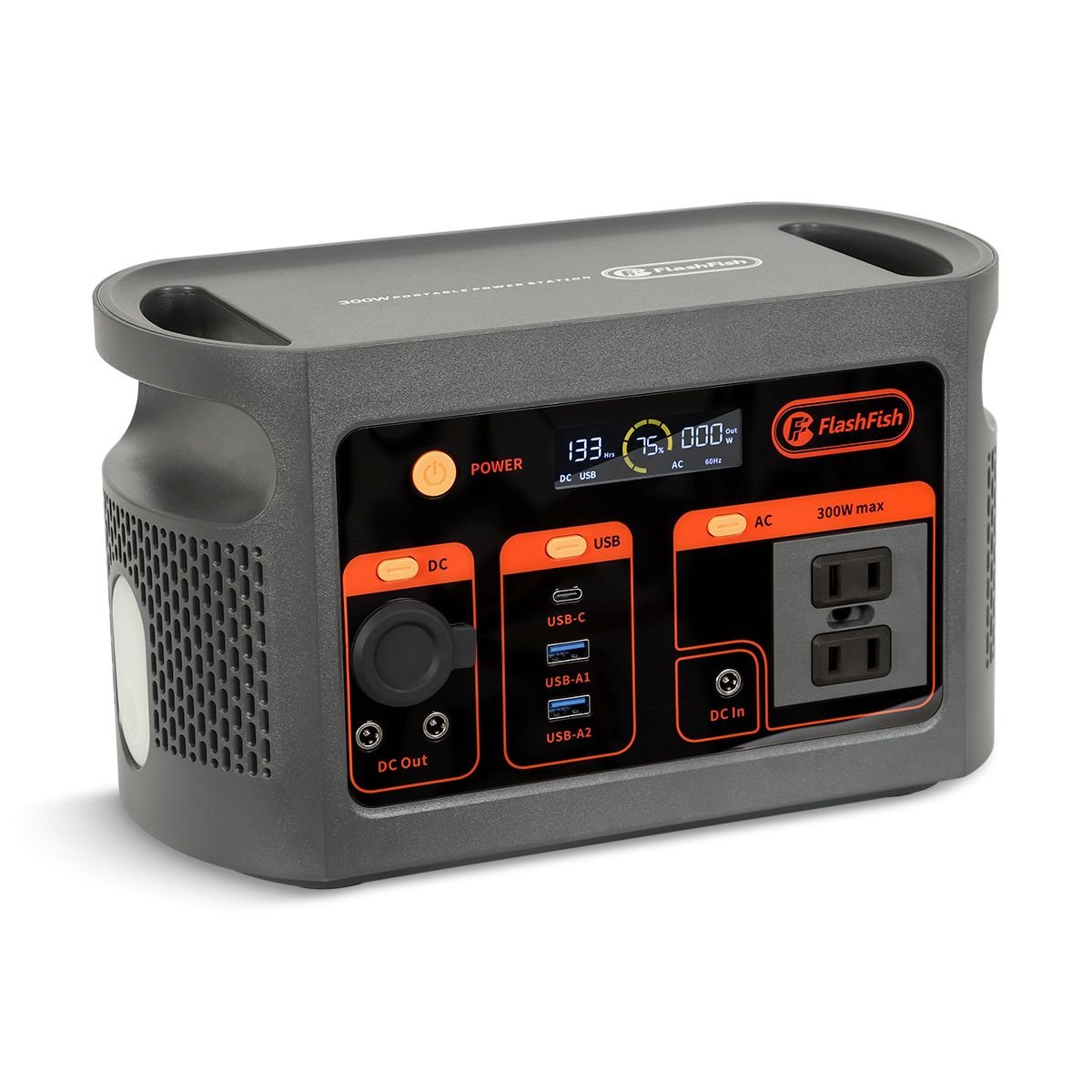 300W Portable Power Station – Clean Backup Power for Camping, Travel & Emergencies - TK Power Gear