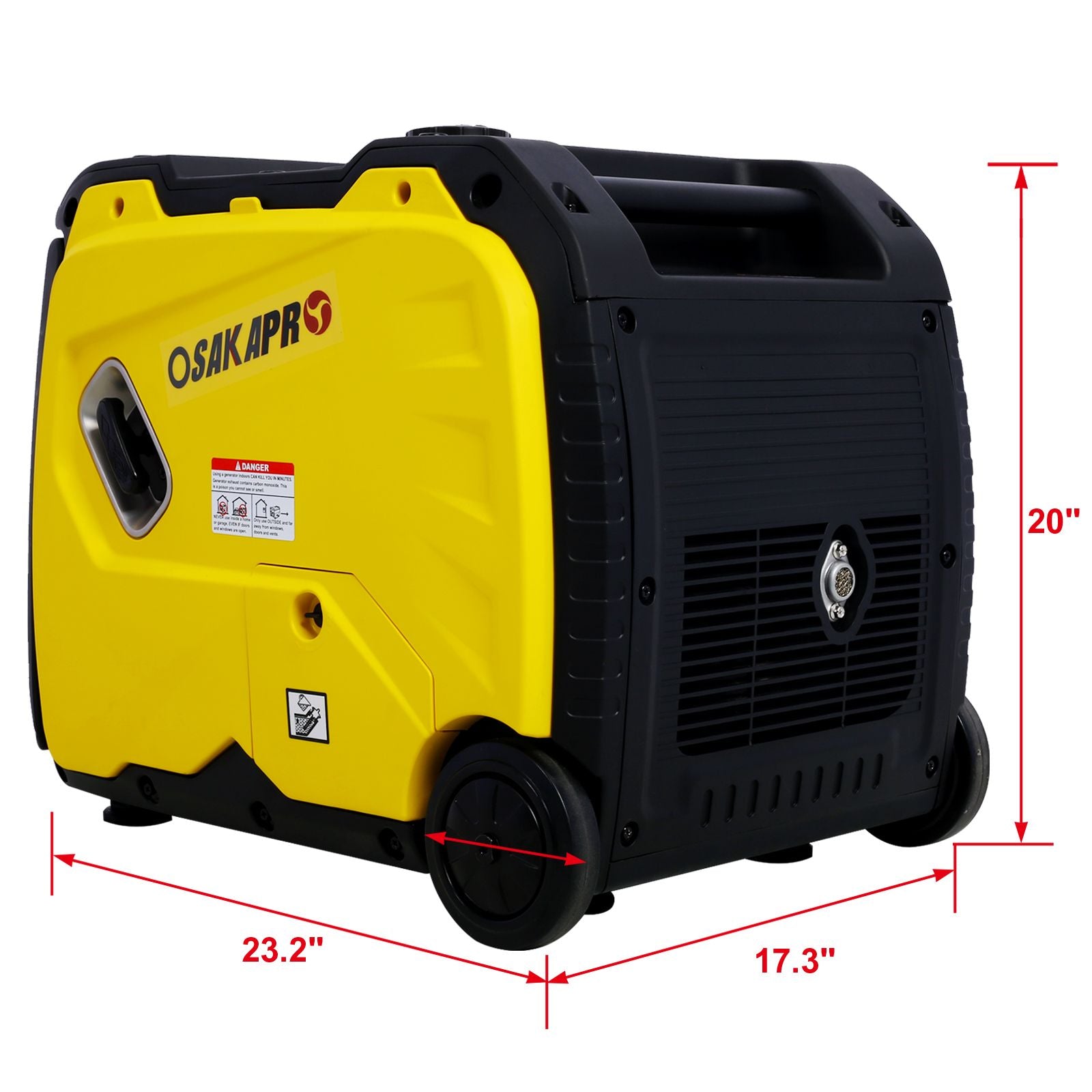 4500W Portable Gas Generator – Quiet & Reliable - TK Power Gear